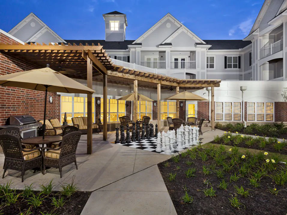 exterior view of community