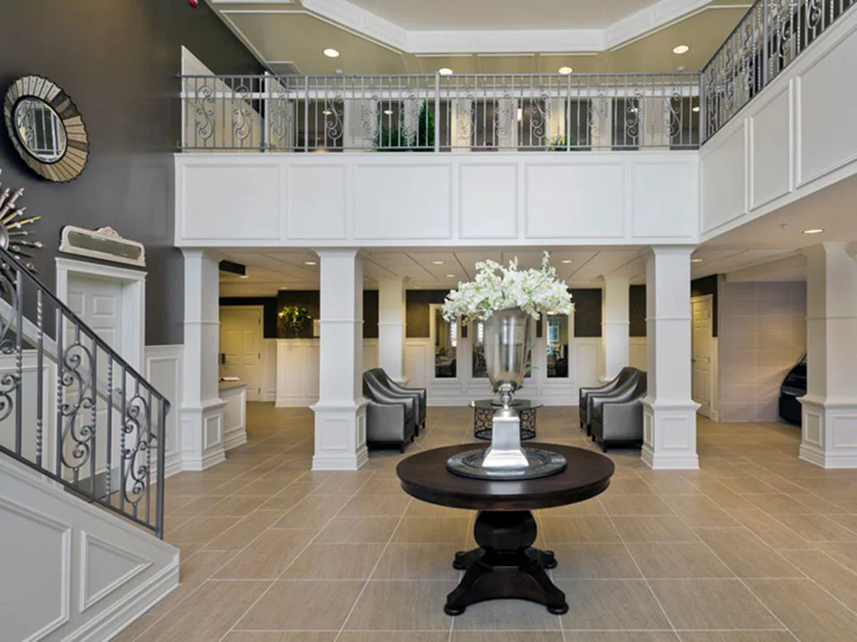 lobby of community