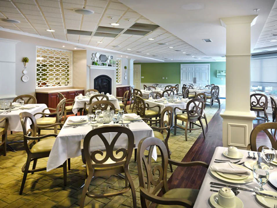 dining room with chairs and tables