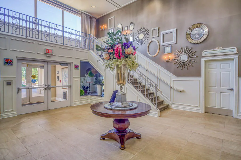 Heritage at Irene Woods interior entry